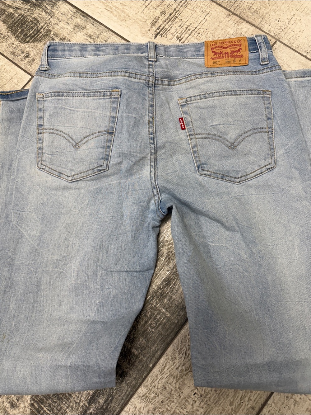Levi's Light Blue Skinny Men’s Jeans - Picture 4 of 5